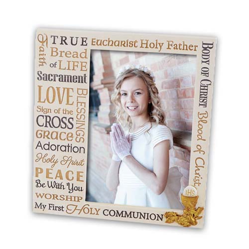 First Communion Forever Blessed Photo Frame