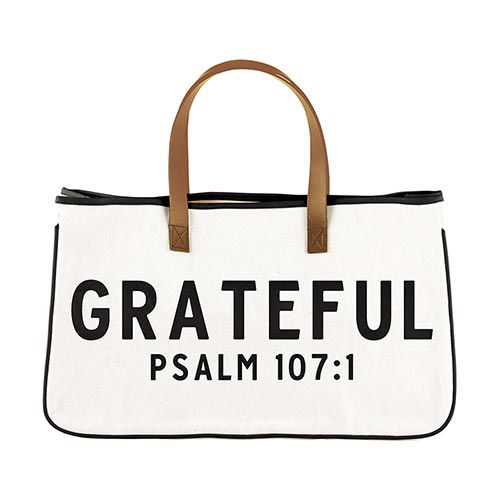 Tote Bag Canvas Be Grateful Canvas