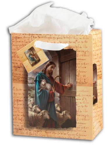 Gift Bag Jesus Good Shepherd Large