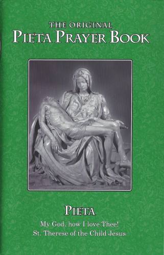 Prayer Book Pieta Large Print Paperback Green