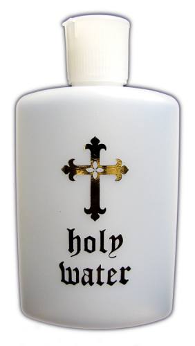Holy Water Bottle 4oz Plastic Holy Water Bottle 4oz Plastic