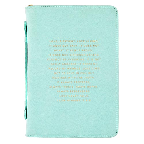 Bible Cover 1 Cor 13:4-8