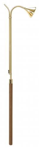 Candle Lighter 36 inches Brass With Walnut Handle