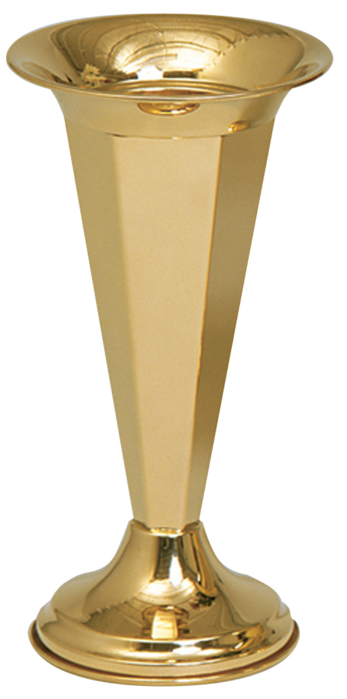 Altar Vase 15 in 24K Gold Plate