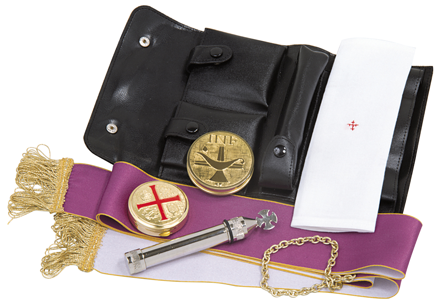 Travel Liturgy Set Leather