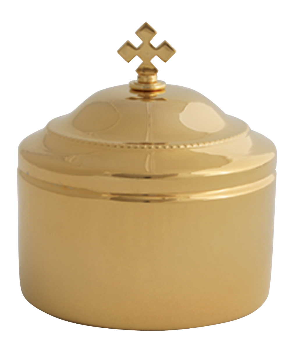 Host Box 24K Gold Plate K150 Holds 30 Hosts