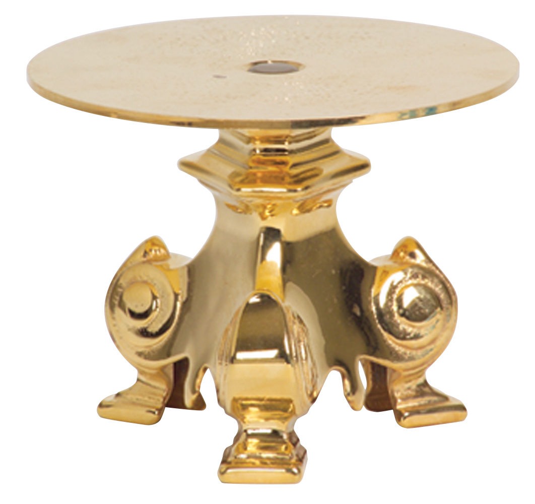 Thabor Table 24k Gold Plate Three-Footed