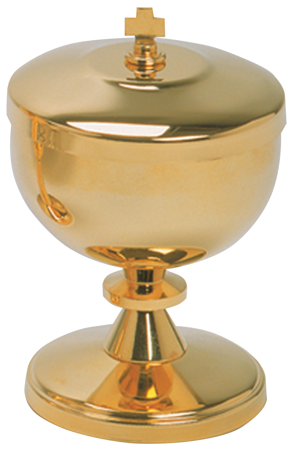 Ciborium 24K Gold Plate K234 Holds 100 Hosts