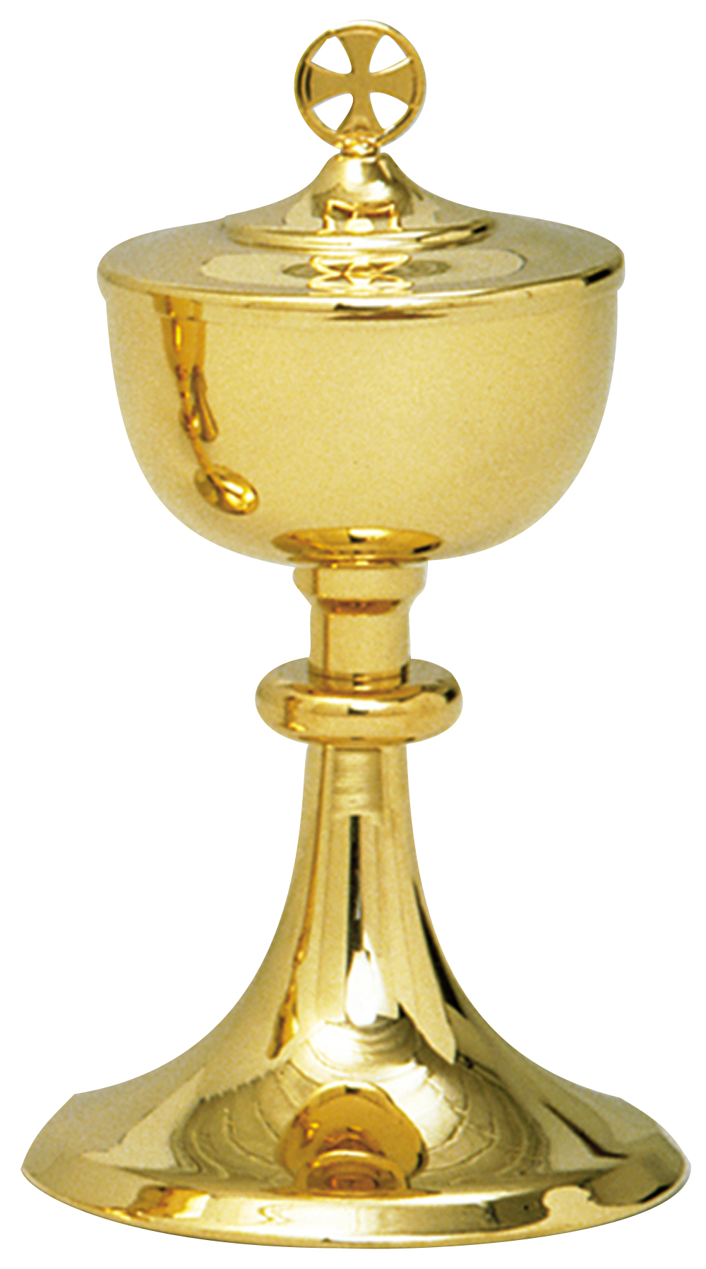 Ciborium 24K Gold Plate K2441 Holds 300 Hosts