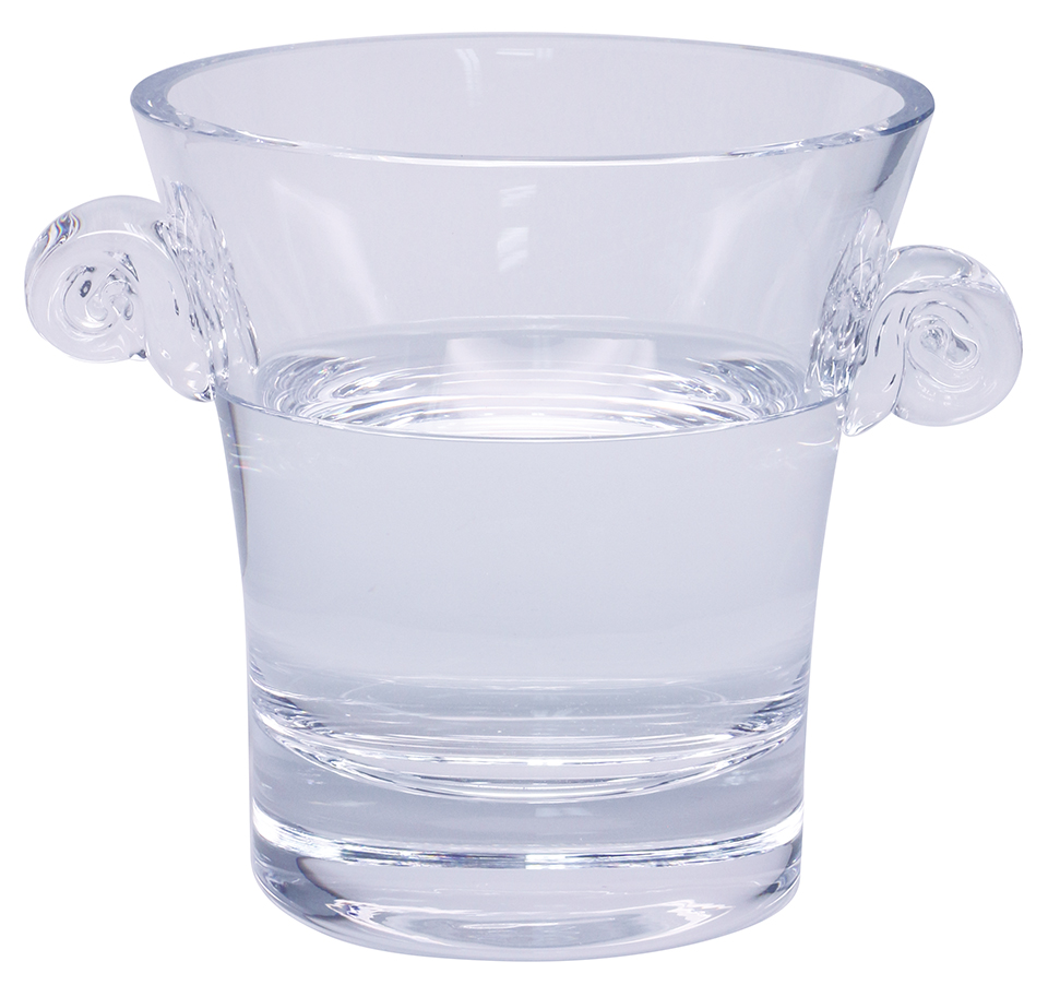 Holy Water Pot 6 inch Crystal