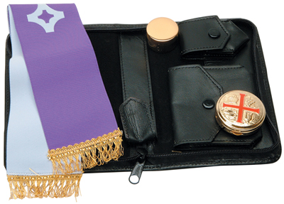 Viaticum / Home Call Set Leather Case