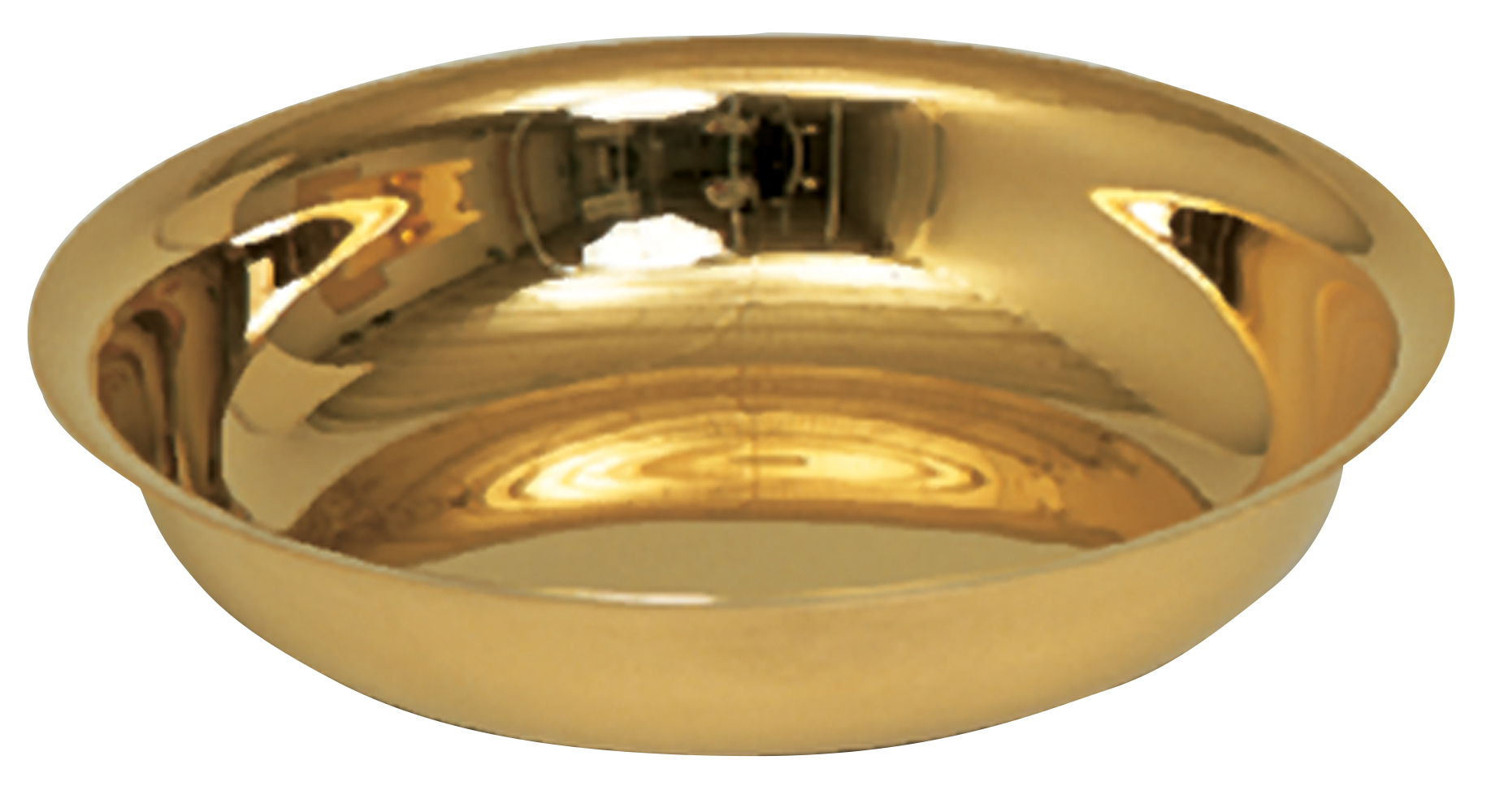 Open Bowl Ciborium 7 3/4 in Gold Plate K304