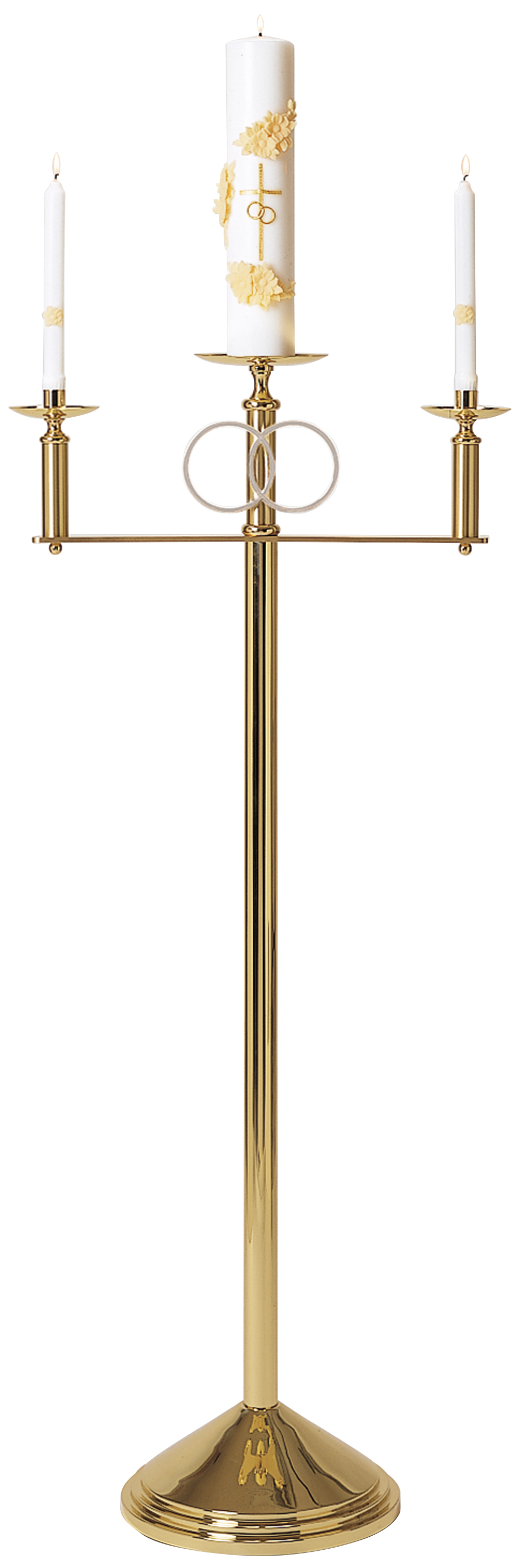 Floor Candelabra Wedding Brass