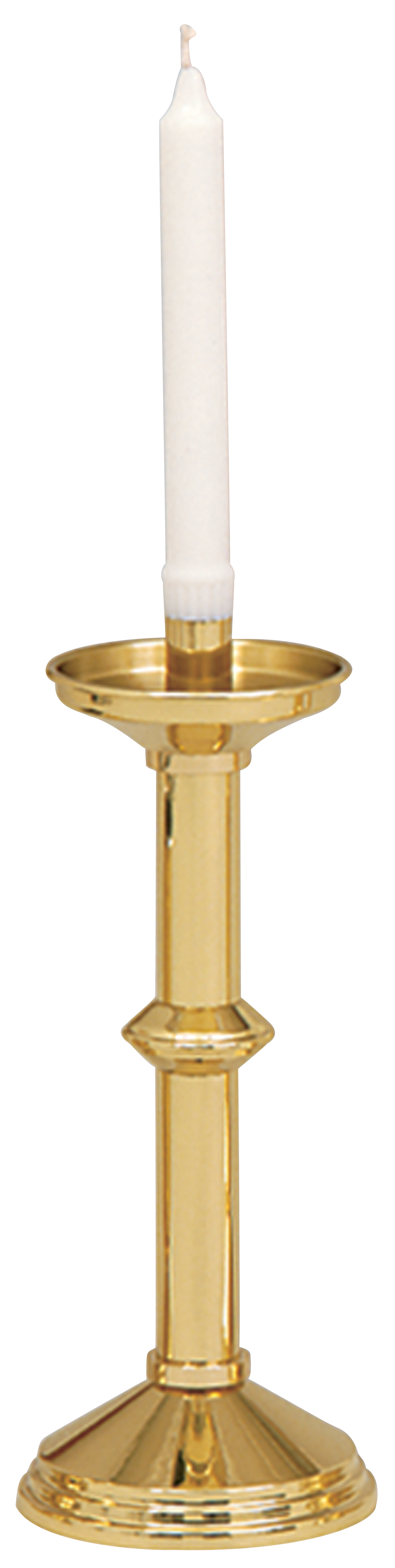 Altar Candlestick 12 inch 7/8 Socket