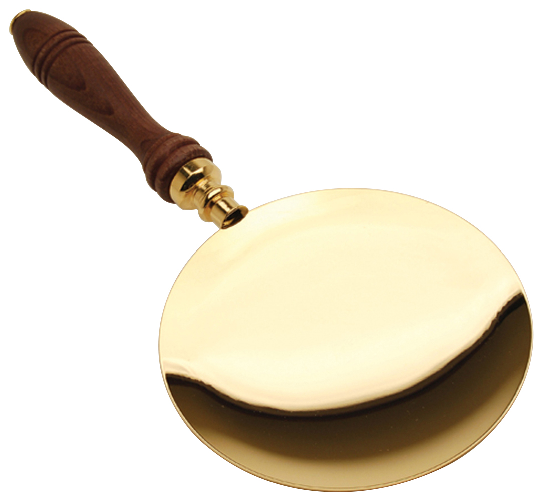 Communion Paten with Handle 5 1/2 in Gold Plate K581