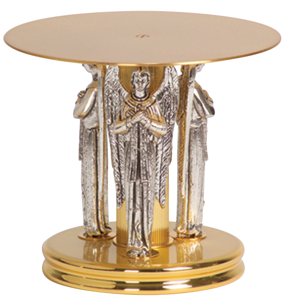 Thabor Table 24k Gold Plate Angel Stem