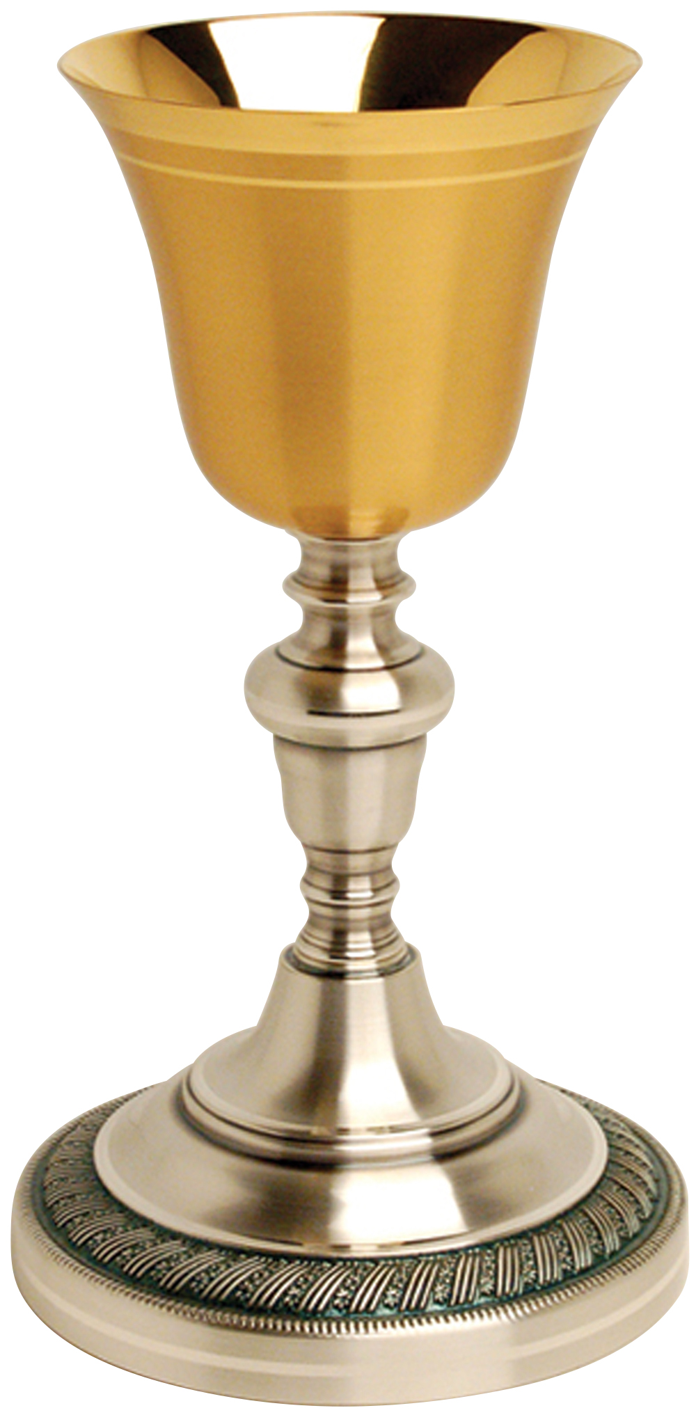 Chalice 10 oz 24K Gold Silver Plate K924