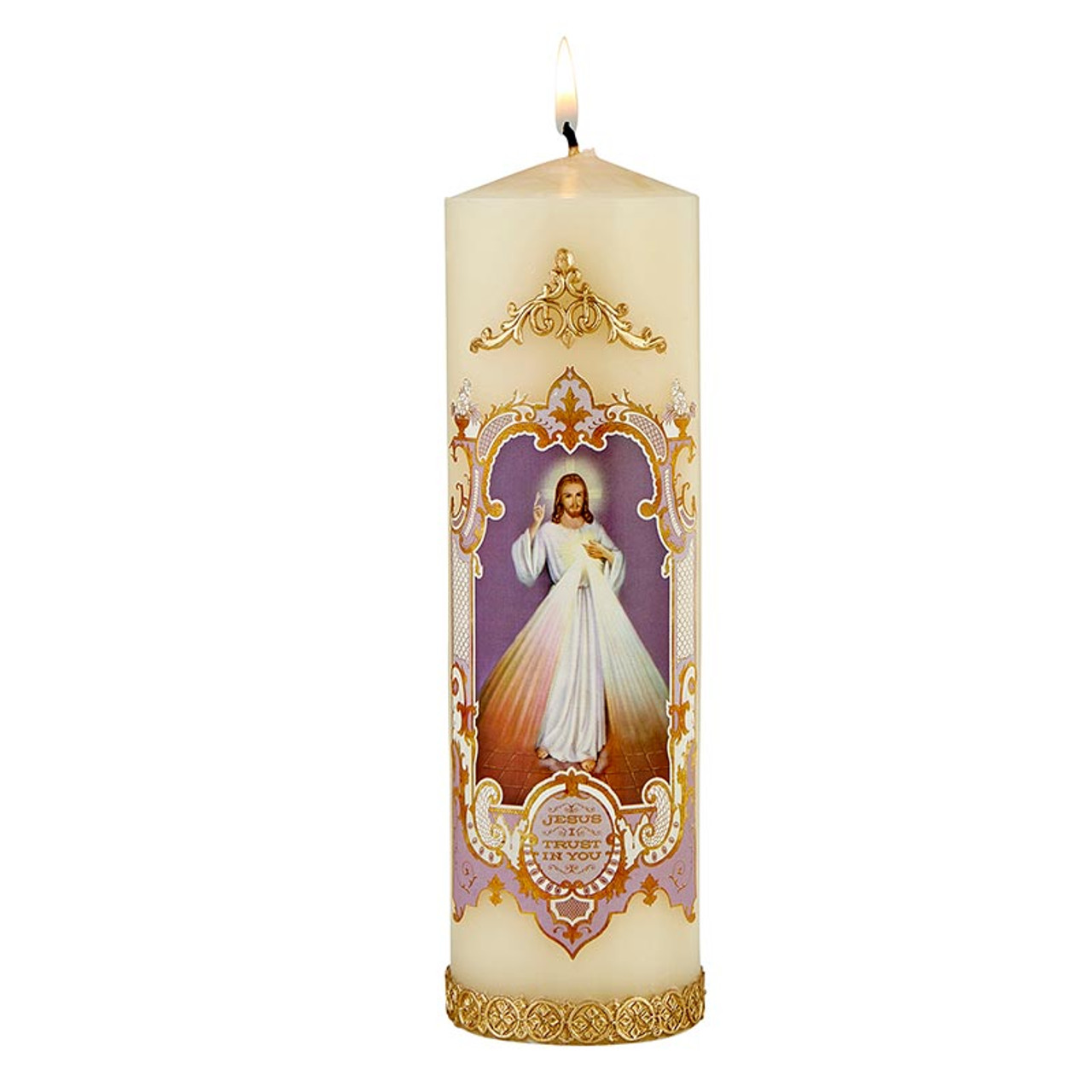 Prayer Candle Divine Mercy