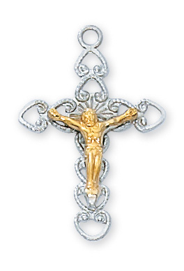 Sterling Silver Crucifix Necklace