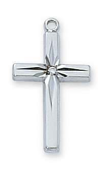 Sterling Silver Cross Necklace