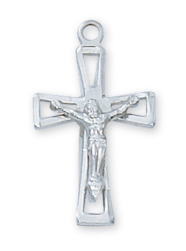 Sterling Silver Crucifix Necklace