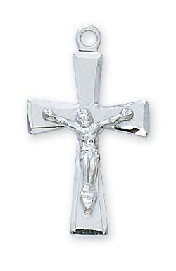 Sterling Silver Crucifix Necklace