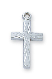 Sterling Cross Necklace