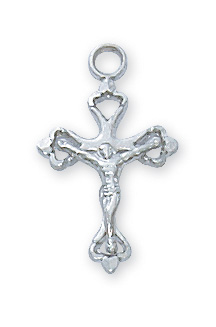 Sterling Crucifix Necklace