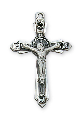 Sterling Silver Crucifix Necklace