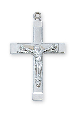 Sterling Silver Crucifix Necklace