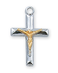 Sterling Silver Crucifix Necklace