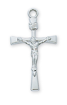 Sterling Silver Crucifix Necklace