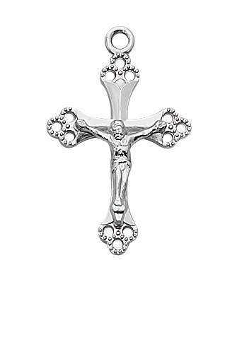 Sterling Silver Crucifix Necklace