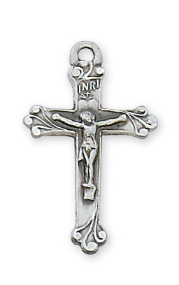 Sterling Silver Crucifix Necklace