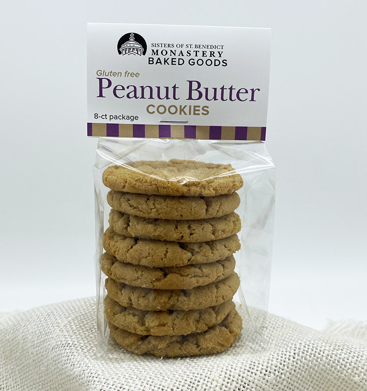 Sisters of St. Benedict Cookies Gluten Free Peanut Butter 8-ct