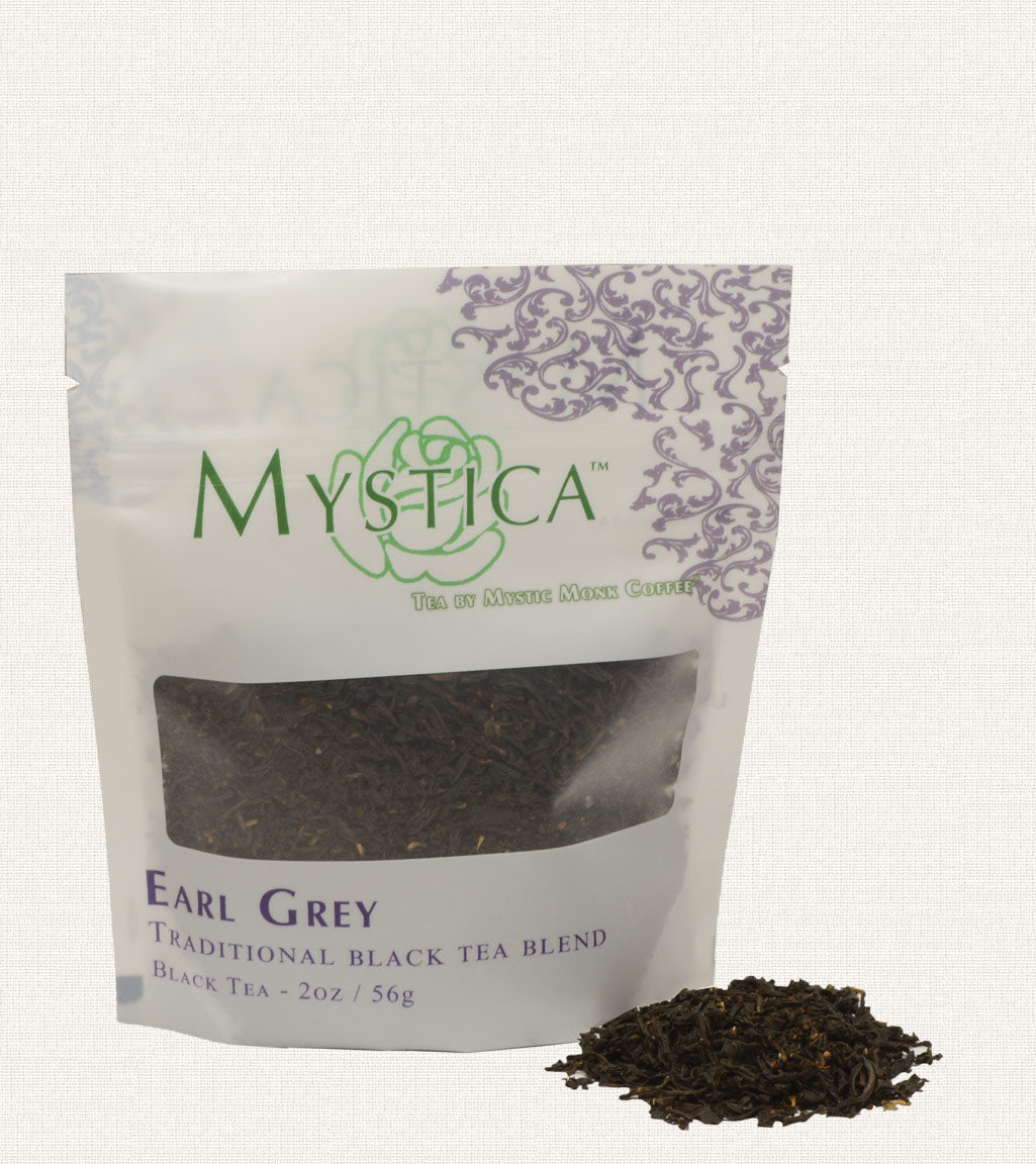 Mystic Monk Tea Earl Grey Loose Leaf 2 oz.