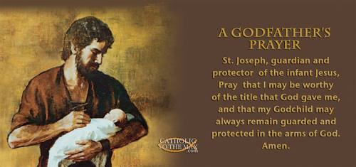 A Godfather's Prayer St. Joseph Mug