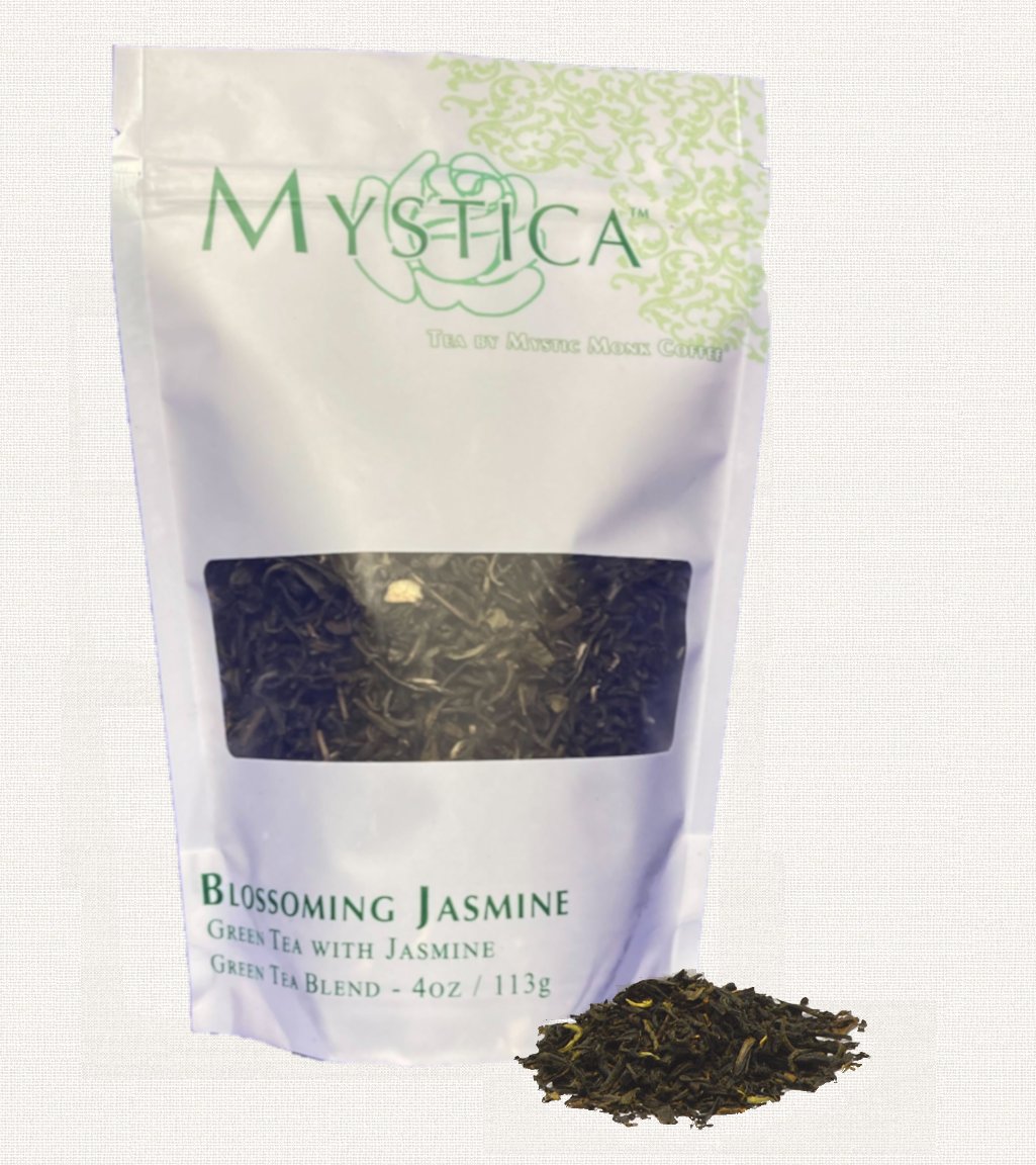 Mystic Monk Tea Jasmine Loose Leaf 4 oz.