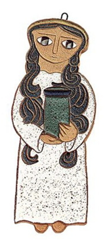 Saint Andrew's Abbey Ceramics St. Mary Magdalene Plaque