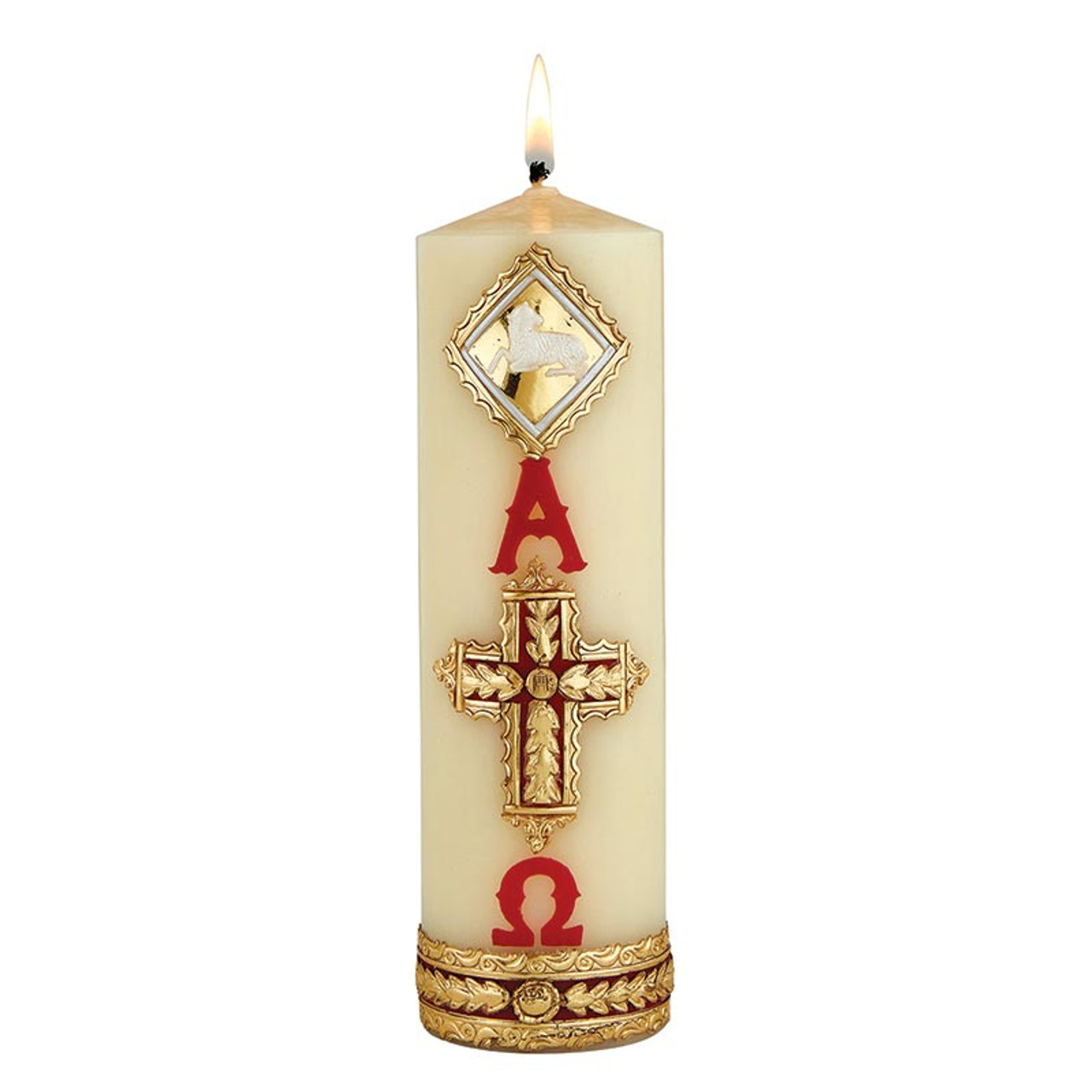 Prayer Candle Traditional Cross