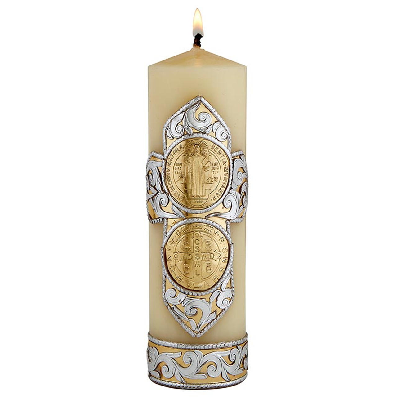 Prayer Candle Saint Benedict