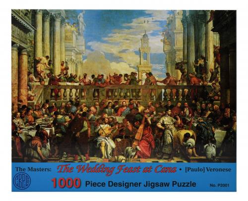 Puzzle Wedding Feast At Cana 1000 Piece Jigsaw