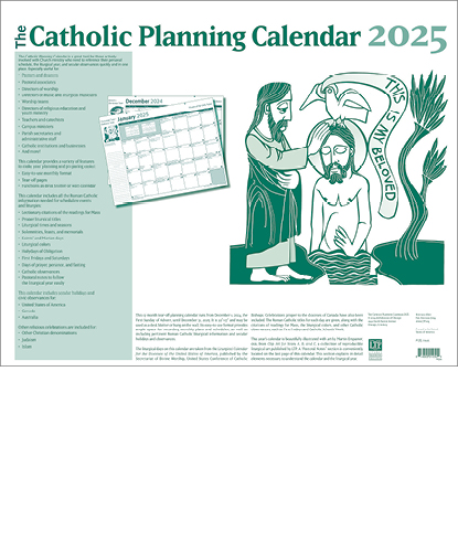 The Catholic Planning Calendar 2025