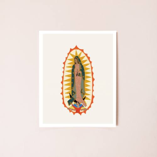 Print Unframed Our Lady of Guadalupe 8 x 10