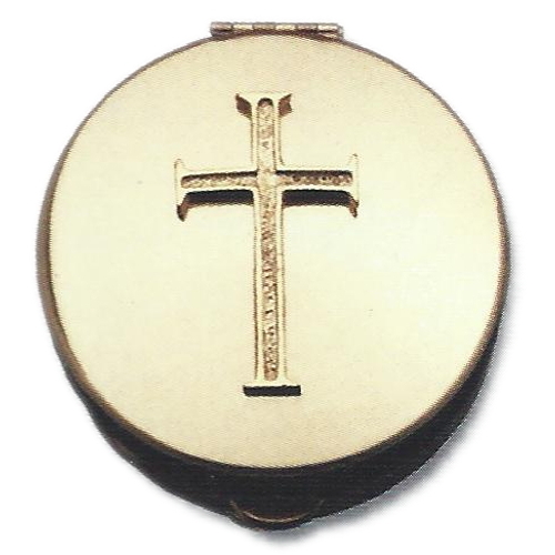 Pyx Gold Cross Plated Brass Large