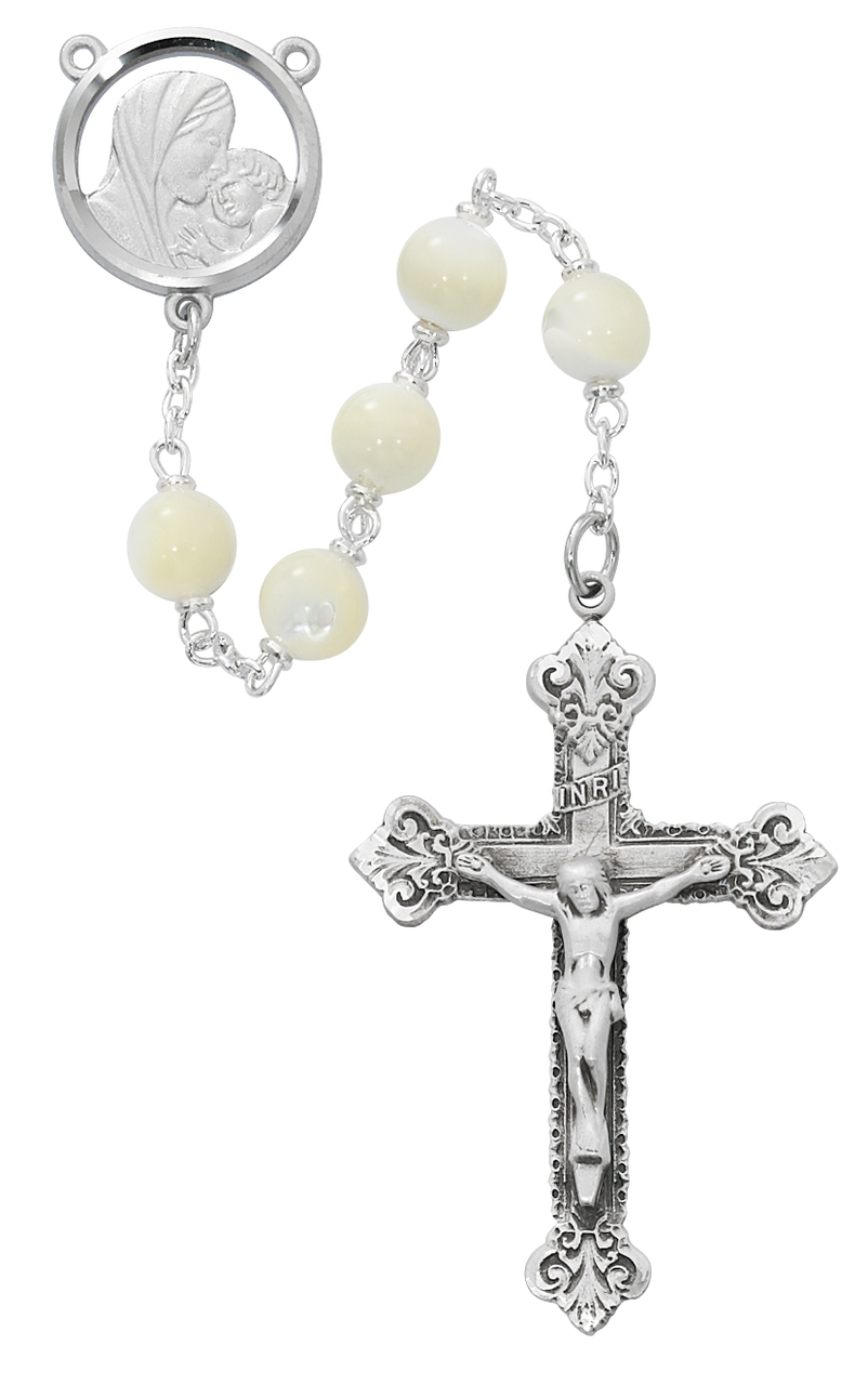 Genuine Mother of Pearl Rosary