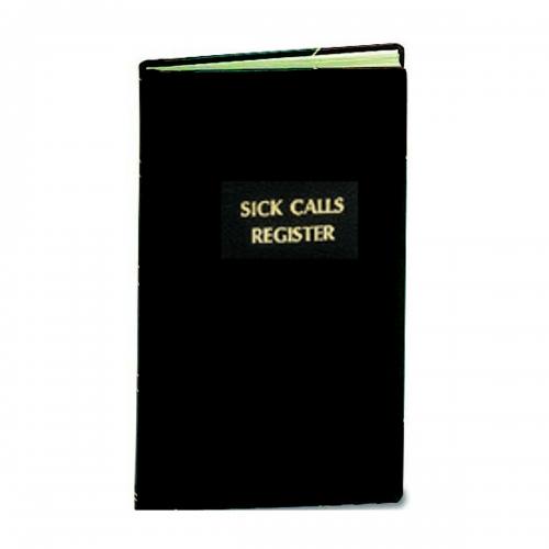 Record Book Sick Call Register Economy Edition Small