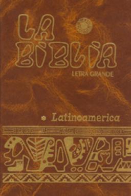 La Biblia Latinoamerica Letra Grande Tapa Dura