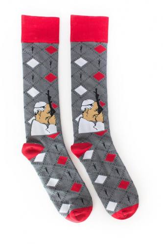 Sock Religious St. John Paul II Socks Adult Cotton Nylon Spand