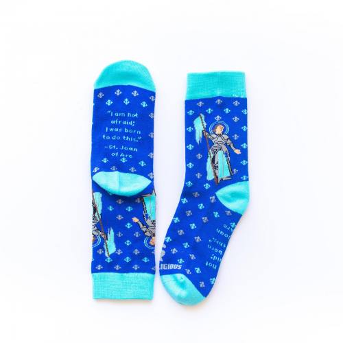 Sock Religious Saint Joan of Arc Socks Kids Cotton Nylon Spandex